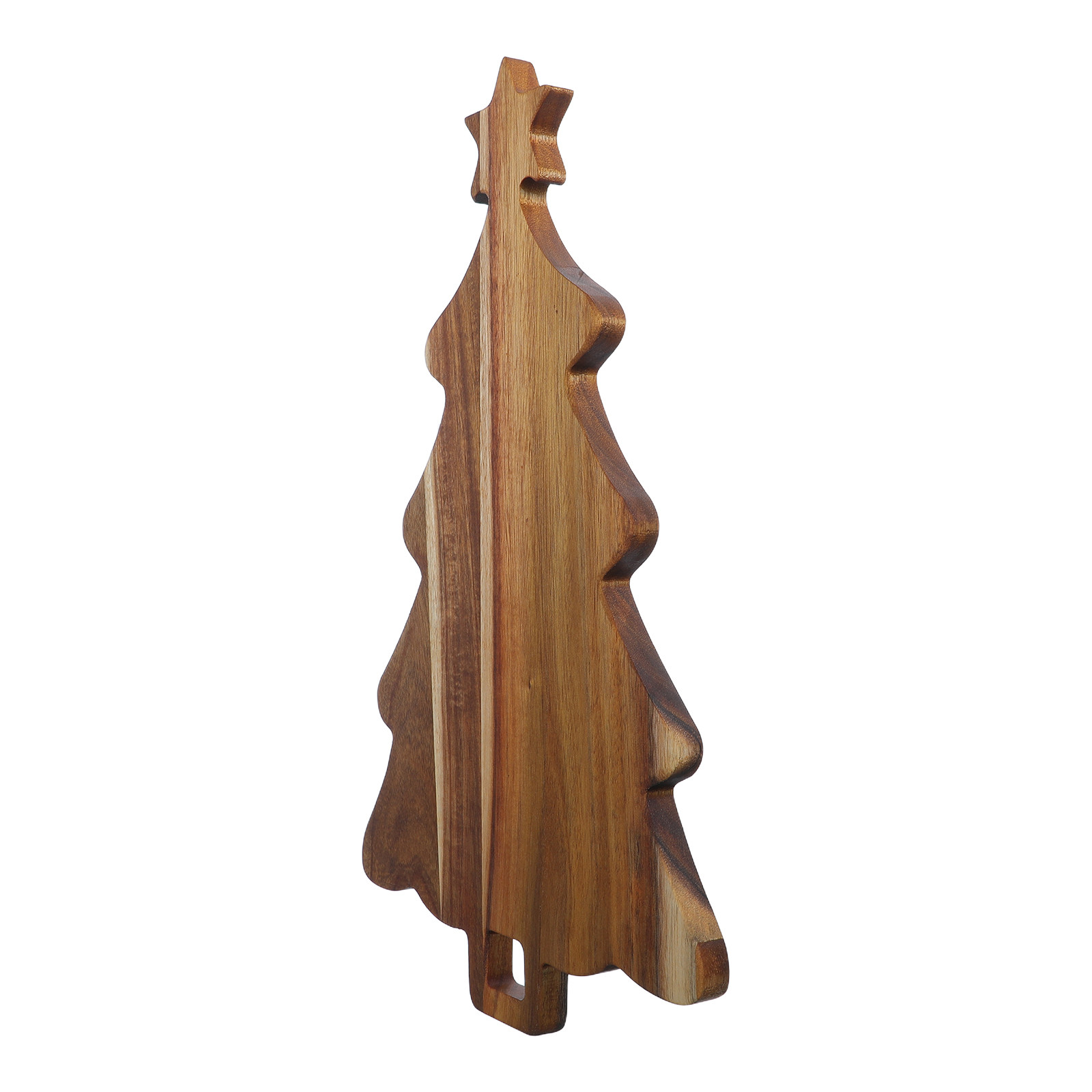 Wooden Serving Tray - Noel Ağacı Ahşap Kesme Tahtası Masif