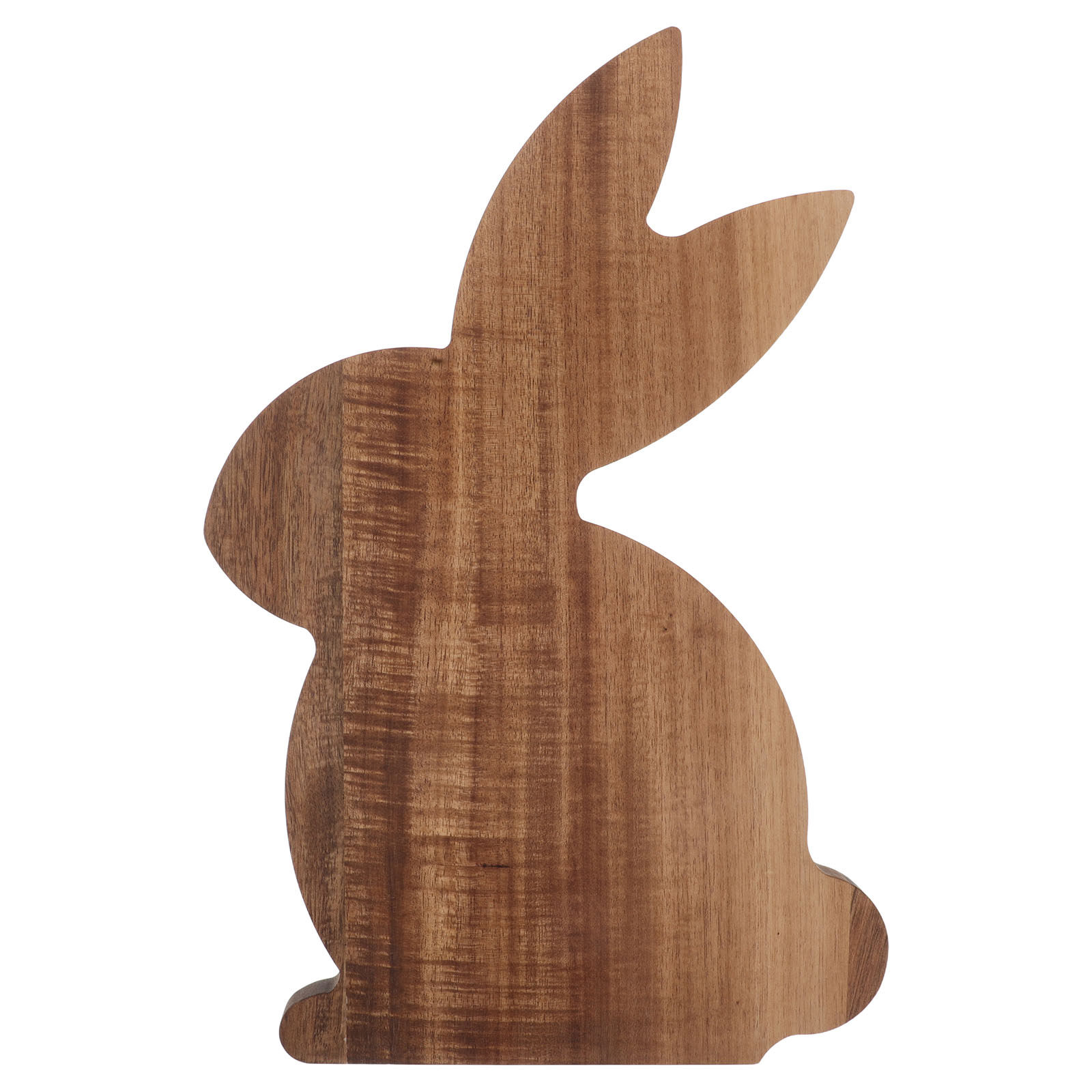Wooden Serving Tray - Tavşan Şeklinde Akasya Ahşap Servis Tepsisi