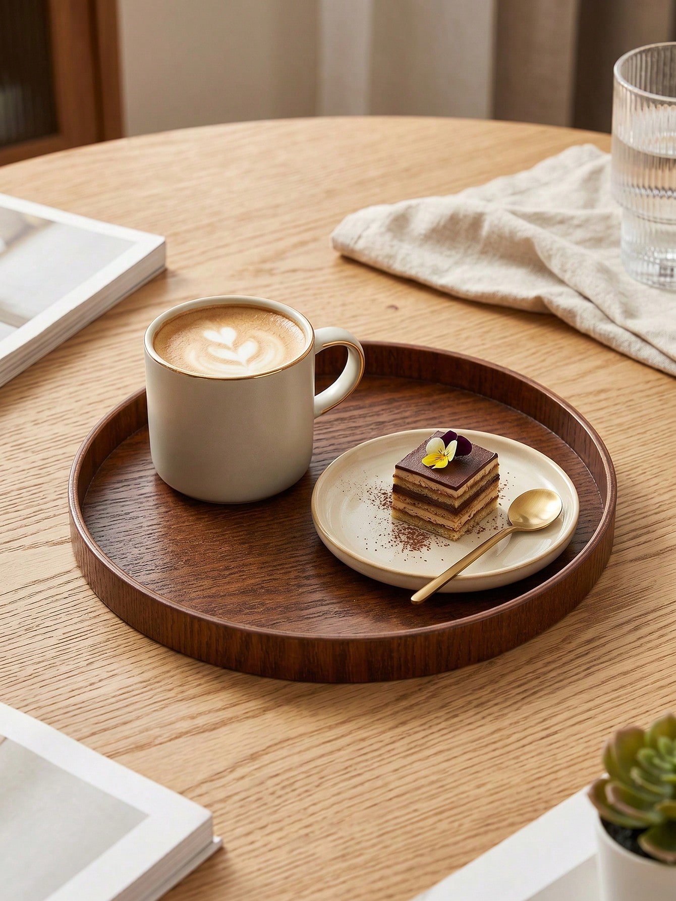 1 adet/3 adet Doğal Ahşap Serv - Wooden Serving Tray incelemesi ve fiyatı