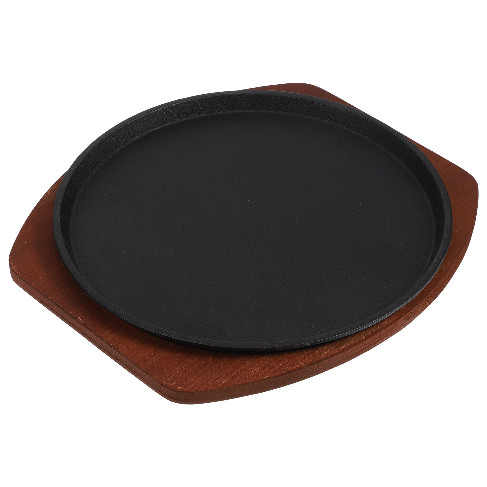 1 Set Demir Biftek Izgara Taba - Wooden Serving Tray incelemesi ve fiyatı