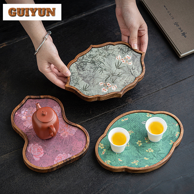 El yapımı Ceviz Ahşap Çay Teps - Wooden Serving Tray incelemesi ve fiyatı