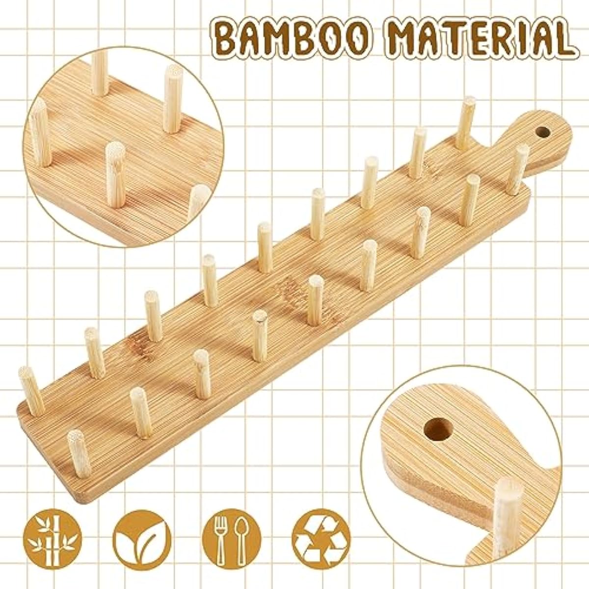 Bambu Taco Servis Rafı Seti 4  - Wooden Serving Tray incelemesi ve fiyatı