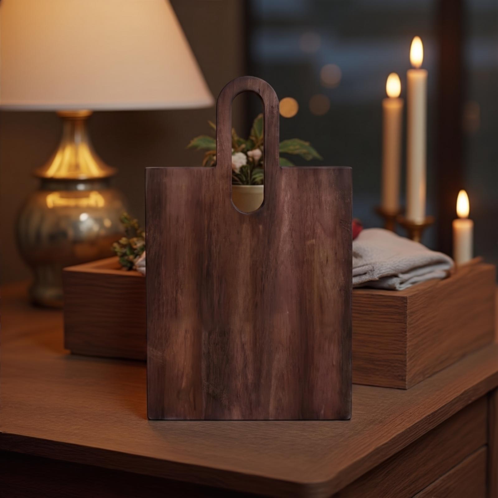Mutfak Servis Tahtası Saplı Ma - Wooden Serving Tray incelemesi ve fiyatı